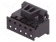 Connector: wire-board; plug; female; PIN: 10; Minitek; straight AMPHENOL COMMUNICATIONS SOLUTIONS