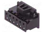 Connector: wire-board; plug; female; PIN: 12; Minitek; straight AMPHENOL COMMUNICATIONS SOLUTIONS