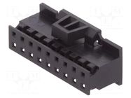 Connector: wire-board; plug; female; PIN: 18; Minitek; straight AMPHENOL COMMUNICATIONS SOLUTIONS
