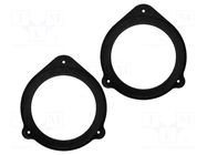 Spacer ring; MDF; 165mm; Audi; impregnated; 2pcs. BASSER