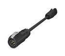 CABLE ASSY, 5P CIR PLUG-PLUG, 9.8FT