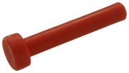 SEALING PLUG, SIZE 8, RED, FEP