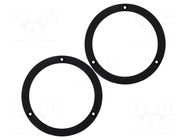 Spacer ring; MDF; 165mm; Nissan; impregnated; 2pcs. BASSER