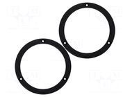 Spacer ring; MDF; 165mm; Nissan; impregnated; 2pcs. BASSER