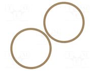 Spacer ring; MDF; 200mm; 2pcs. BASSER