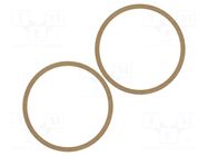 Spacer ring; MDF; 200mm; 2pcs. BASSER