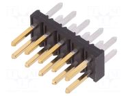 Connector: wire-board; pin header; male; PIN: 10; Minitek; 2A; THT AMPHENOL COMMUNICATIONS SOLUTIONS