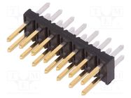 Pin header; wire-board; male; Minitek; 2mm; PIN: 14; THT; on PCBs; 2A Amphenol Communications Solutions