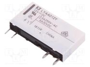 Relay: electromagnetic; SPST-NO; Ucoil: 12VDC; 6A; 6A/250VAC; PCB FUJITSU