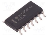 IC: digital; NOR; Ch: 4; IN: 2; CMOS; SMD; SO14; 2÷6VDC; -55÷125°C; HC TEXAS INSTRUMENTS