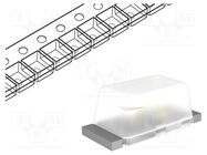 LED; SMD; 0603; green; 2.24÷5.6mcd; 1.7x0.8x0.65mm; 160°; 1.7÷2.2V ams OSRAM