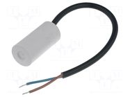 Capacitor: polypropylene; motors, run; 5uF; 450V; Ø28x51mm; ±10% MIFLEX