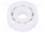 Bearing: ball; Øint: 4mm; Øout: 12mm; W: 4mm; Cage: polyamide IGUS