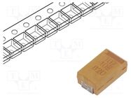 Capacitor: tantalum; low ESR; 100uF; 10VDC; SMD; D; 2917; ±10%; 150mΩ KEMET