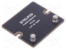 Resistor: thick film; screw; 100Ω; 600W; ±10%; 67x60x2mm; 100ppm/°C TELPOD
