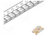 LED; red; SMD; 0805; 7÷20mcd; 2÷2.5VDC; 2x1.25x0.4mm; 140°; 20mA KINGBRIGHT ELECTRONIC