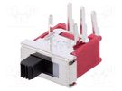 Switch: slide; Pos: 3; SPDT; 1.5A/250VAC; ON-OFF-ON; THT; -30÷85°C CANAL ELECTRONIC