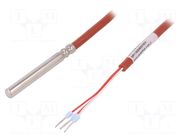 Sensor: temperature; Pt100; cl.A; Body dim: Ø6x50mm; -30÷180°C GUENTHER