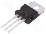 IC: voltage regulator; LDO,linear,fixed; 5V; 1A; TO220AB; THT; tube STMicroelectronics