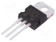 IC: voltage regulator; LDO,linear,fixed; 5V; 1A; TO220AB; THT; tube STMicroelectronics