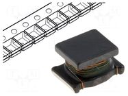 Inductor: wire; SMD; 1210; 10uH; 450mA; 0.39Ω; ±10%; LQH; 180mm MURATA