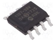 IC: voltage regulator; LDO,linear,fixed; 3.3V; 0.3A; SO8; SMD; tube MICROCHIP TECHNOLOGY