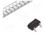 IC: voltage regulator; LDO,fixed; -3V; 0.2A; SOT23A; SMD; reel,tape MICROCHIP TECHNOLOGY