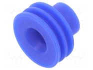 Gasket for wire; blue; 3.61÷4.5mm; Metri-Pack 630; bulk APTIV