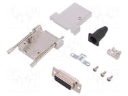 Connector: D-Sub; PIN: 26; plug; male; soldering; for cable; black ENCITECH