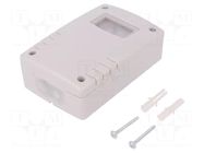 Twilight switch; wall mount; 230VAC; SPST-NO; IP44; 10A; OR-CR ORNO