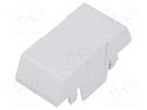 Cover; for enclosures; UL94HB; Series: EH 35; Mat: ABS; grey; 35mm PHOENIX CONTACT
