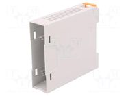 Enclosure: enclosure base; 22.5mm; ABS; grey; UL94HB; EH 22,5 PHOENIX CONTACT