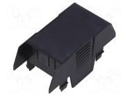 Cover; for enclosures; UL94HB; EH 35; ABS; black; 35mm PHOENIX CONTACT