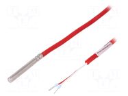 Sensor: temperature; KTY81-210; Body dim: Ø6x50mm; Leads: leads x2 GUENTHER