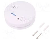 Sensor: smoke; photoelectric; smoke; -10÷55°C; Ø107x35mm; ceiling ORNO