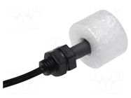 Sensor: liquid level; -20÷90°C; OUT: SPST-NO; lead; 0.5A; 10W; 0.5m MEDER