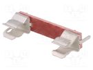 Fuse holder; cylindrical fuses; SNAP-IN; 6.3x32mm; 15A; UL94V-0 KEYSTONE