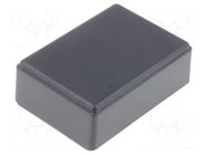 Enclosure: multipurpose; X: 48mm; Y: 68mm; Z: 25mm; ABS; black MASZCZYK