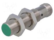 Sensor: inductive; OUT: PNP / NO; 0÷4mm; 10÷30VDC; M12; IP67; 200mA BAUMER