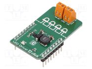 Click board; prototype board; Comp: TPS61160A; LED driver; 5VDC MIKROE