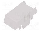 Cover; for enclosures; UL94HB; Series: EH 35; Mat: ABS; grey; 35mm PHOENIX CONTACT