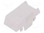 Cover; for enclosures; UL94HB; EH 35; ABS; grey; 35mm PHOENIX CONTACT