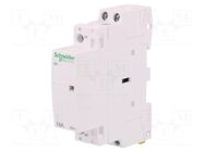 Contactor: 2-pole installation; 16A; 230÷240VAC; NC + NO; IP20 SCHNEIDER ELECTRIC