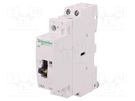 Contactor: 2-pole installation; 16A; 220VAC; NO x2; IP20; -5÷60°C SCHNEIDER ELECTRIC