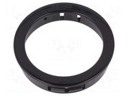 Grommet; Ømount.hole: 50.8mm; Øhole: 41.6mm; black KSS WIRING