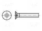 Screw; M3x10; 0.5; Head: countersunk; Phillips; PH1; steel; DIN 965 KRAFTBERG