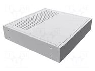 Enclosure: rack mounting; Standard: 19"; 1U; rack; Y: 203mm; X: 211mm HAMMOND