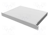 Enclosure: rack mounting; Standard: 19"; 1U; rack; Y: 330mm; X: 422mm HAMMOND