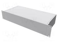 Enclosure: rack mounting; Standard: 19"; 2U; Z: 89mm; X: 422mm; rack HAMMOND