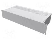 Enclosure: rack mounting; Standard: 19"; 2U; Z: 89mm; X: 422mm; rack HAMMOND